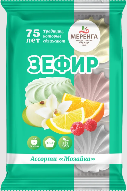  Меренга Зефир Мозайка, 270г  в Киселёвске