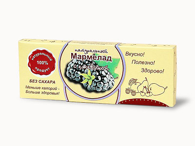  Мармелад натуральный "Ежевика" 140г в Киселёвске