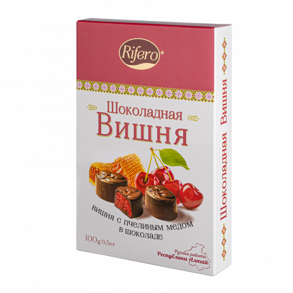 №1 Риф и ко Конфеты "Шоколадная ВИШНЯ" 100г  в Киселёвске